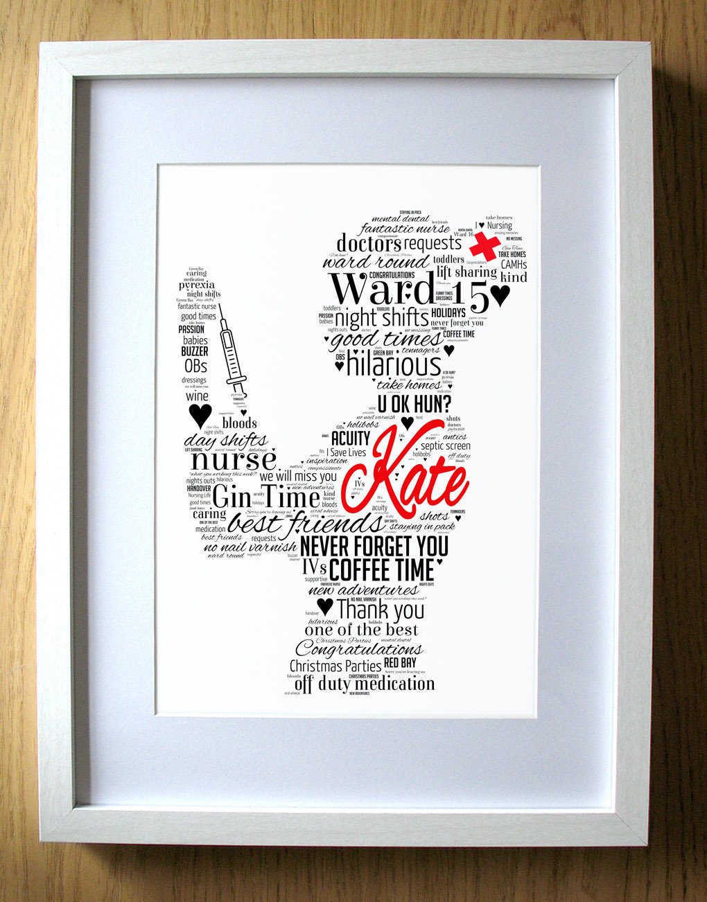 Leaving Gift for Nurses new job nurse gifts personalised